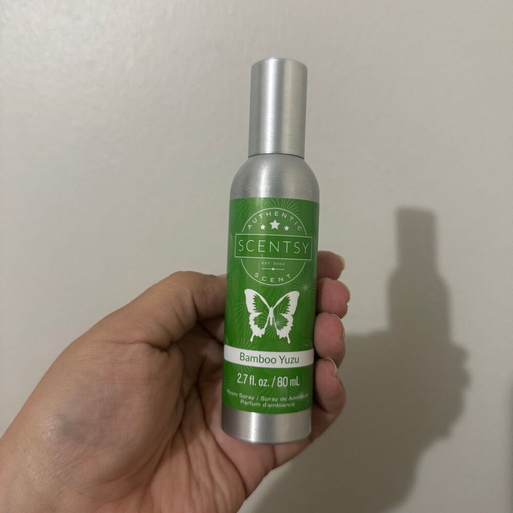 Scentsy bamboo yuzu room spray